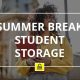 student storage, summer, girl