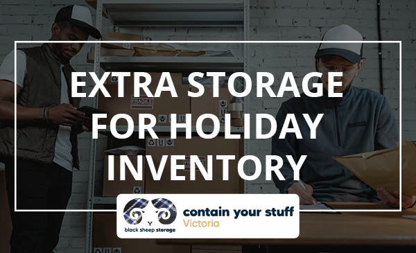 holiday inventory, boxes, business