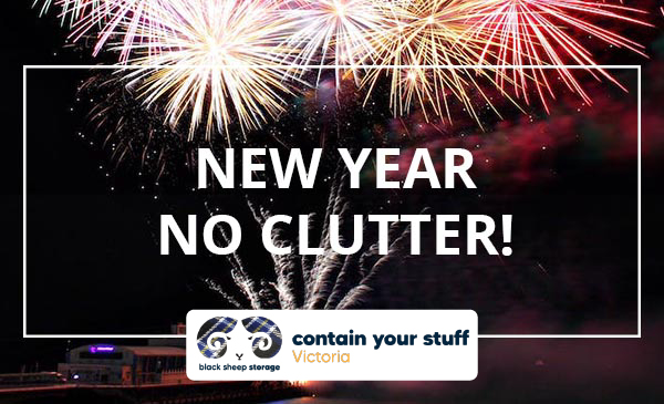 new year, storage, clutter
