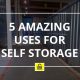 self storage, unit, uses