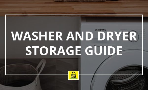 washer, dryer, storage
