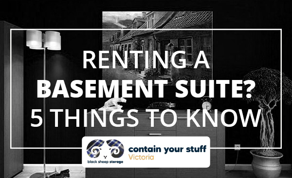 basement suite, moving tips