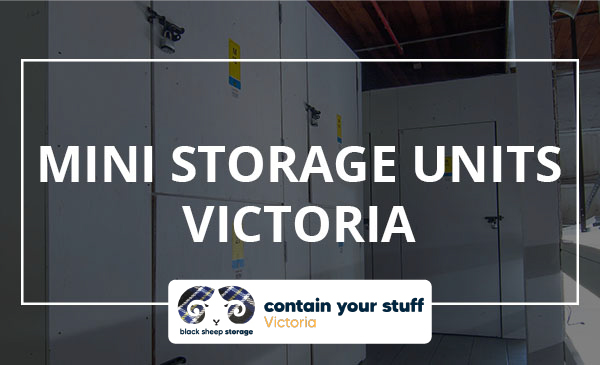 mini storage units, victoria