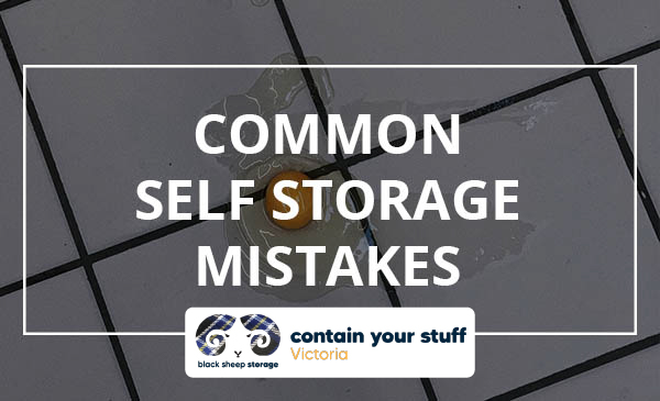 storage, mistakes, accidents