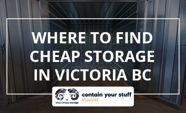 cheap storage in victoria bc