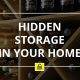 hidden storage, home